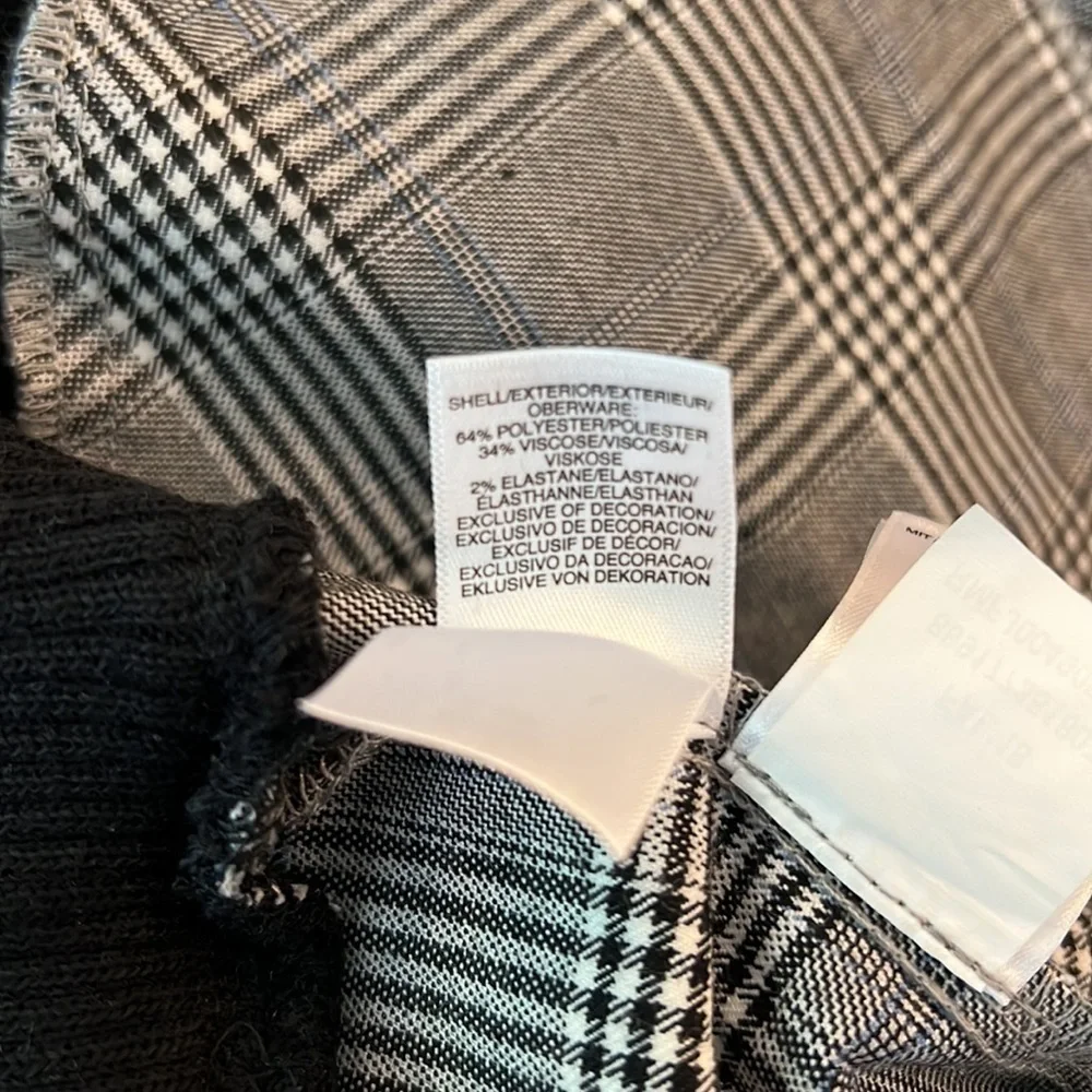 Rachel Roy Baldwin Floral Check Bomber Jacket Size Large - Picture 15 of 16